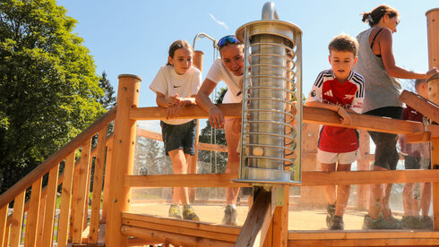 85 metri di pista per biglie a Hoch-Imst