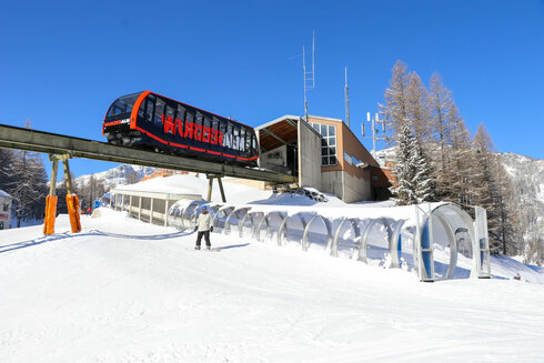 Varietà di gallerie Sunkid sulla Wurzeralm (Austria)
