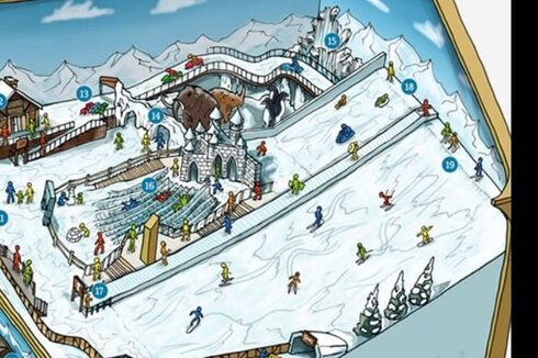 Indoor Moving Carpet: Indoor Skiing with Sunkid Moving Carpet