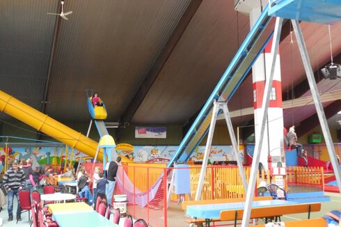 Family Rides: The BUTTERFLY can also be used indoors