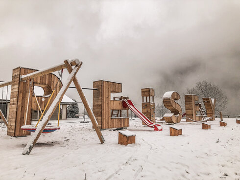 Lettere di legno sulla strada del successo